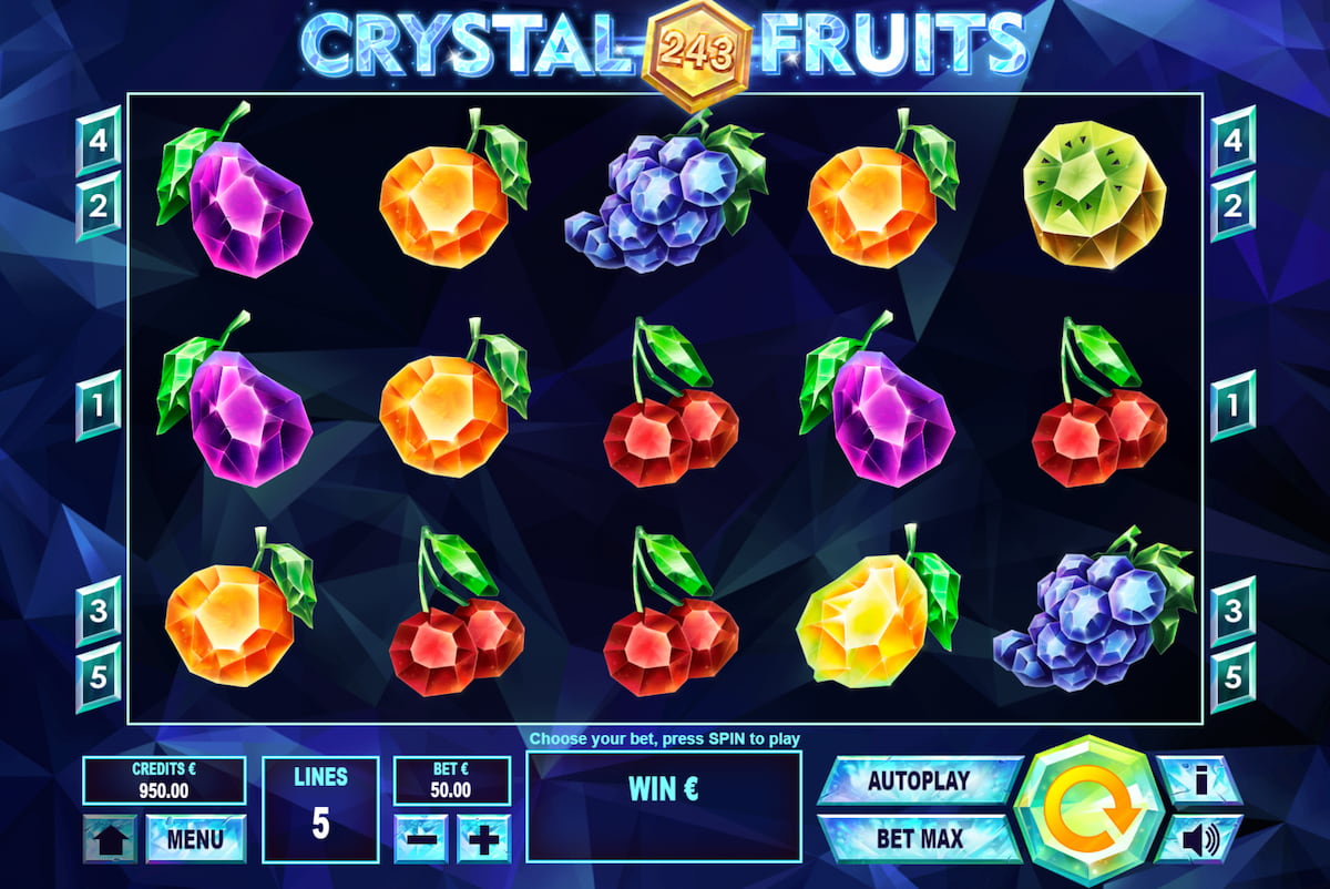 243 crystal fruits reversed slot review