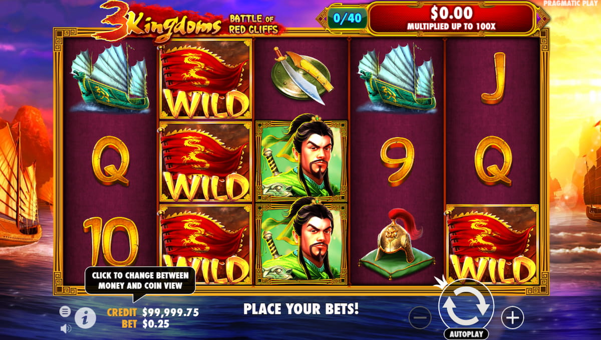 3 Kingdoms: Battle of Red Cliffs Slot