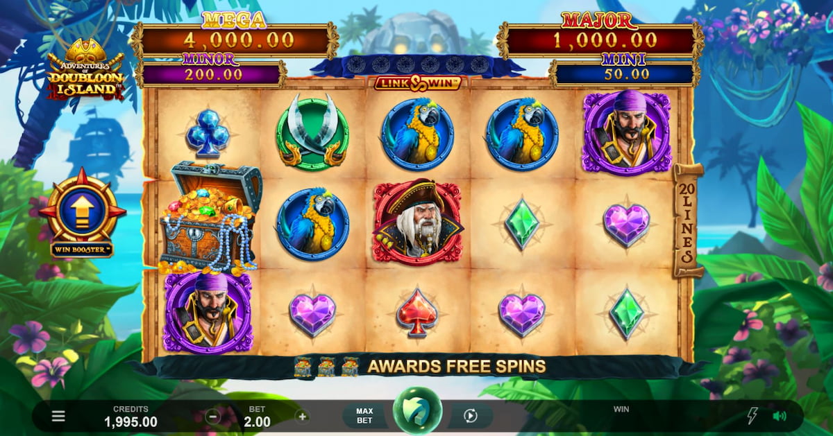 Adventures of Doubloon Island Slot Review