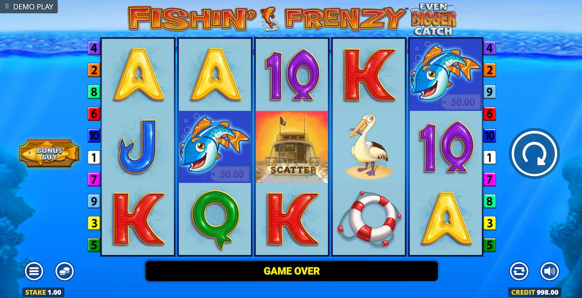 Fishin' Frenzy Even Bigger Catch Slot Review