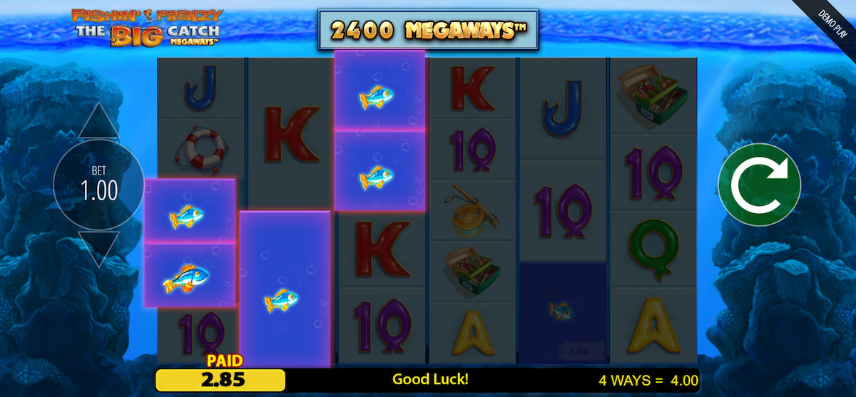 Fishin' Frenzy Big Catch Megaways Slot Review