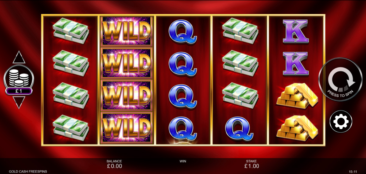 Play Gold Cash Slot