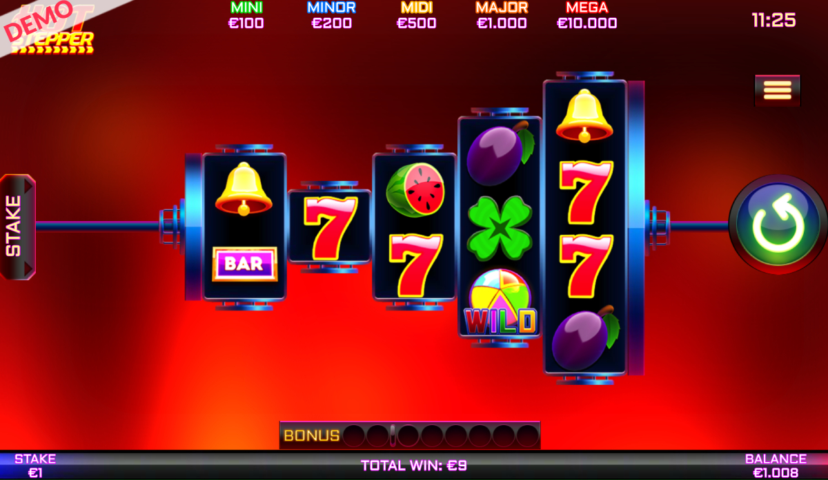 Hot Stepper Slots Overview