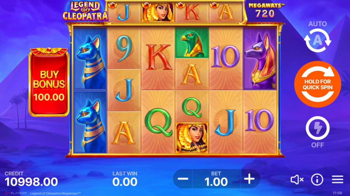 Legend of Cleopatra Megaways Slot